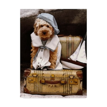 Sharon Forbes 'Isabell Takes A Trip' Canvas Art,14x19